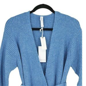 Denim Blue Anthropologie Alma Cozy Duster Cardigan NWT